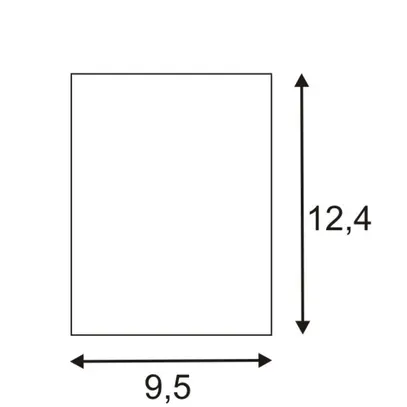 LED-Wandleuchte SLV QUAD 2, up-down 2×3W 100lm 3000K IP44 weiss 