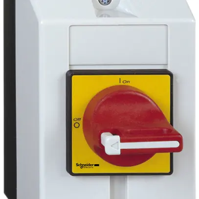 Interruttore principale arresto emerg.AP SE Vario 16A 3P rosso IP65 