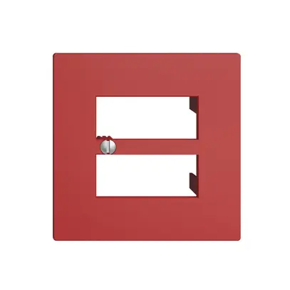 Placca frontale 4×RJ45 EDIZIOdue berry R&M swissline 