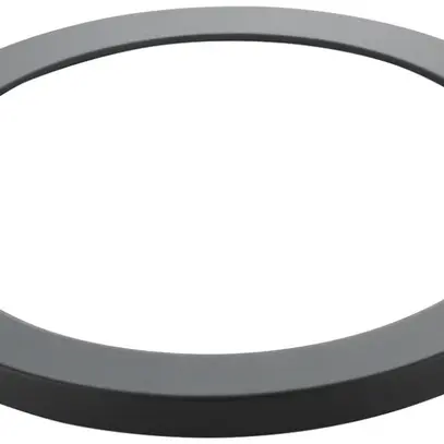 Anello decorativo DOTLUX, p.Downlight LED UNISIZEplus, 18W, Ø219×15mm nero opaco 