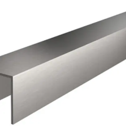 Profilo di protez.Flury Al54 acciaio inossidabile A2, L=1500mm, senza bride 