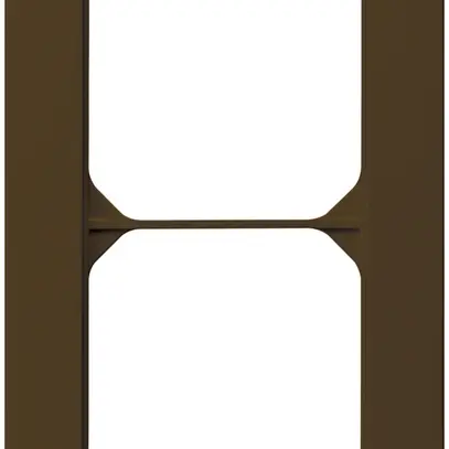 Telaio di copertura INC kallysto.pro 2×1 marrone 94×154mm 