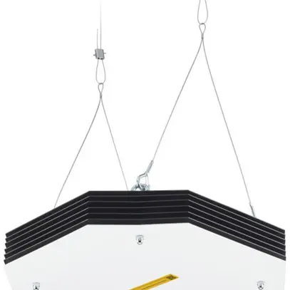 Unité de désinfection d'air UV-C Philips UPPER AIR SM4 38W suspension blanc/noir 