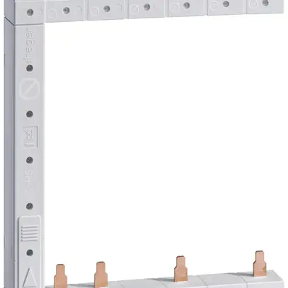 Pettine di raccordo Hager 4P 3L spina 10mm² 63A D L1N-L2N-L3N>L1N-L2N-L3N 