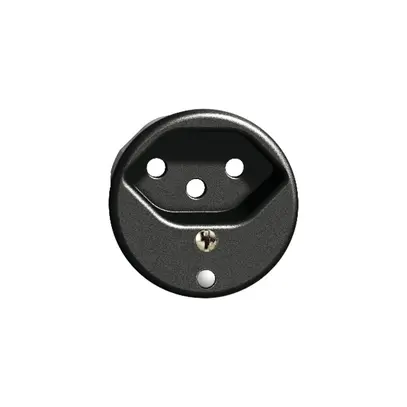 Disque frontal FH 1×T13 noir Ø43mm, lentille, 