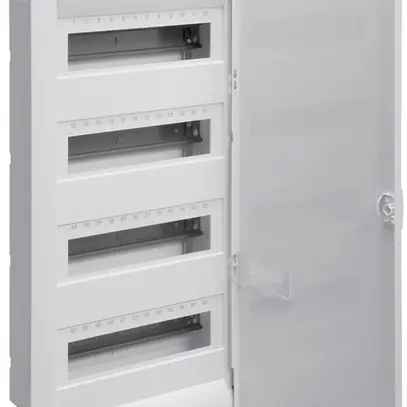 Distributore INC Hager volta 4-file 48UM IP30 348×755×94.5mm 
