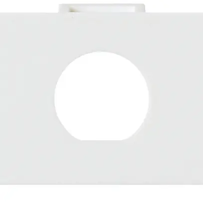 Modulo multimedia kallysto M3 vuoto per 1 BNC Ø13.8mm bianco 