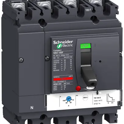 Interruttore di potenza Schneider Electric ComPacT TMD 4L 80A 