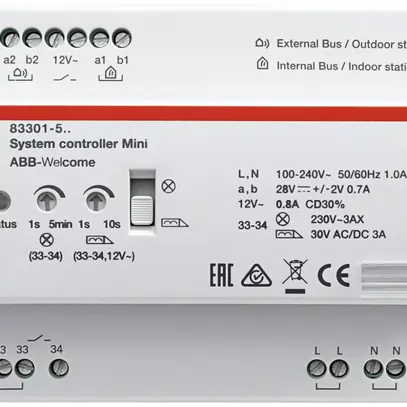 Centrale système AMD ABB-Welcome Mini 