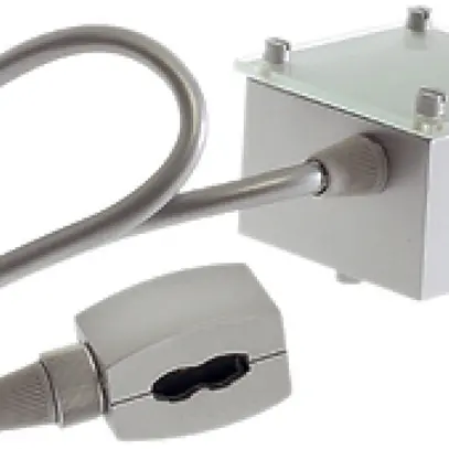 Alimentazione SLV lunghezza cavi 0.4m per EASYTEC II grigio argento 