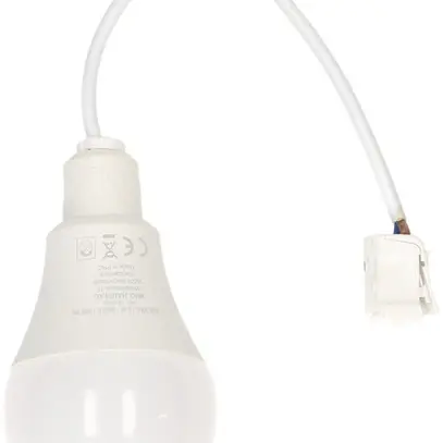 Lampada da cantiere LED MAX HAURI 9W 900lm 4000K cavo 170mm con morsetti IP20 