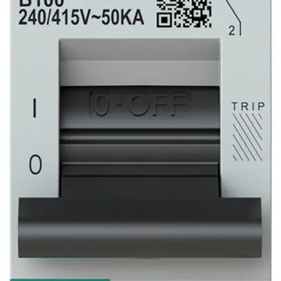 Disjoncteur ABB S801P-B100 1P 230V B-100A 50kA 1.5UM 