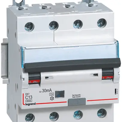Disjoncteur différentiel Legrand C 4P 16A 6000A 30mA type A 