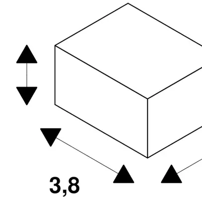 Zugentlastung SLV 38×30×21mm Kunststoff weiss 