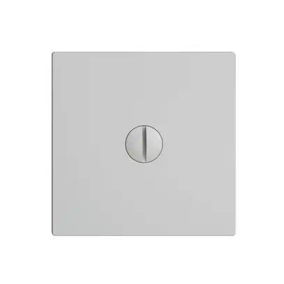 Plaque d'obturation ENC EDIZIOdue gris clair 