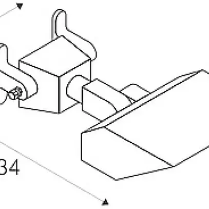 Luminaire display LED SLV TODAY, 29W 4000K 2600lm long IP65 noir 