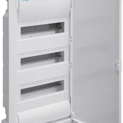 Distributore INC Hager volta 3-file 36UM IP30 348×630×94.5mm 