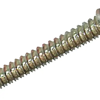 Vite con filetto doppio M6/l30mm zinc. 