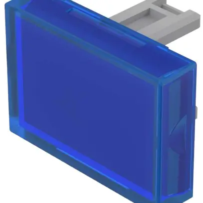 Cofano pressione EAO31 15×21mm transparente, blu 