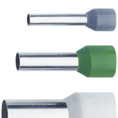 Embout de câble type B isolé 0.34mm²/8mm rose 