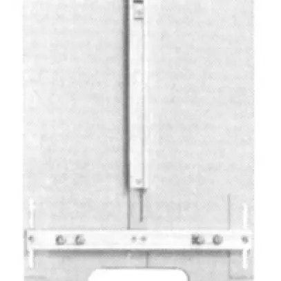 Plaque porte-compteur Weber ABT-ZP 250×400mm 