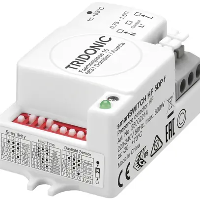 Rilevatore di movimento/luce INS Tridonic smartSWITCH HF 5DP f, bianco 