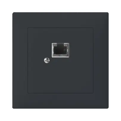 UP-Steckdose SIDUS B 1×RJ45 anthrazit 