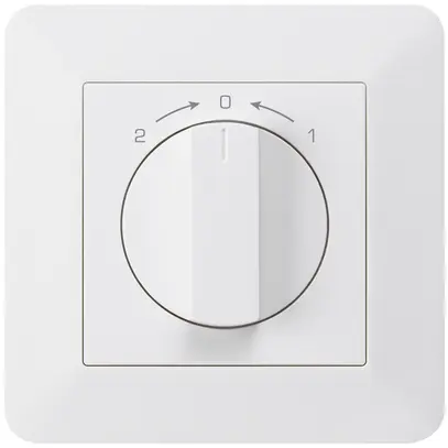 Contact pivotant ENC 1->0<-2 blanc kallysto.trend avec manette 