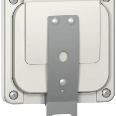 Prise NUP SUPRA 3×T13/1 blanc cadenassable 