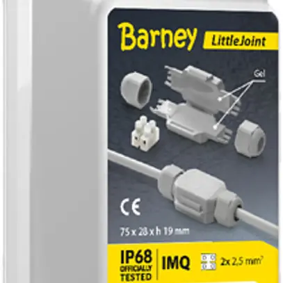 Verbindungsmuffe Raytech BARNEY mit Gel Verbinder Kabel Ø6…10mm IP68 grau 