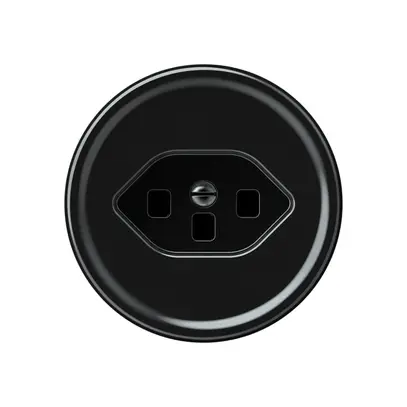 Presa origin 1×tipo 23 16A 230V 60×60mm nero 