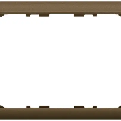Cadre de recouvrement EDIZIOdue colore pour KNX-Panel 7" coffee 
