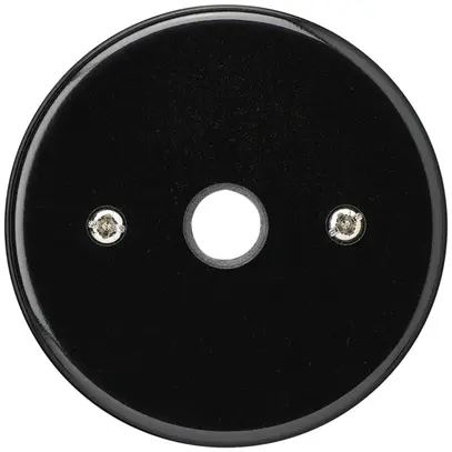 Insert pour boîte de raccordement ENC basico noir Ø9mm sans bornier 