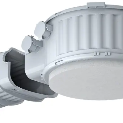 Boîtier INC AGRO HaloX 180 avec tunnel 190mm et plaque en fibres minérales 