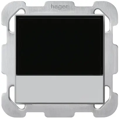 Thermostat d'ambiance ENC kallysto B KNX s/e-link avec touches gris clair 