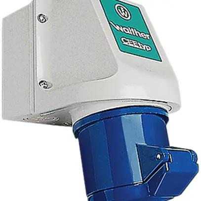 Prise murale AP CEEtyp 3L 16A IP44, 6h 
