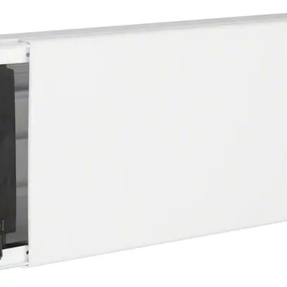 Canal d'installation tehalit LF 110×40×2000mm (l×h×L) PVC blanc trafic 