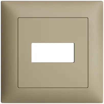 Frontset EDIZIOdue FMI für Bewegungsmelder pirios 180 R eco, sand 