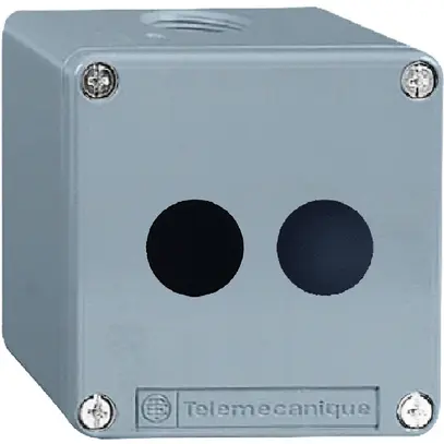 Scatola AP Schneider Electric 80×80×51.5mm 2 fori 