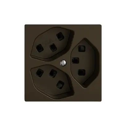Presa EDIZIO.liv SNAPFIX® 3×T23 ma 