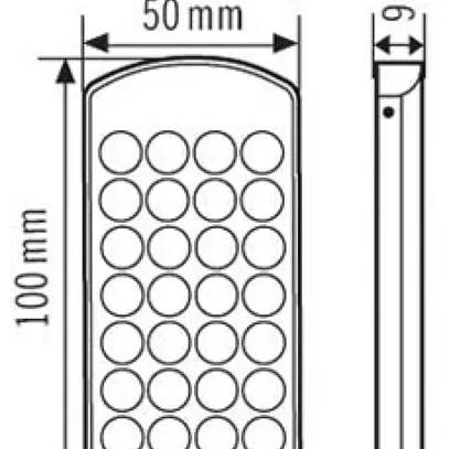 Télécommande ESYLUX Mobil-RCi argent 
