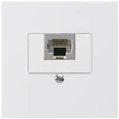 Boîte ENC kallysto 1×RJ45s blanc 