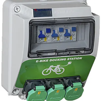 Stazione di ricarica AP DEM E-Bike DB40773 3×T13 1×FI/LS 6A 