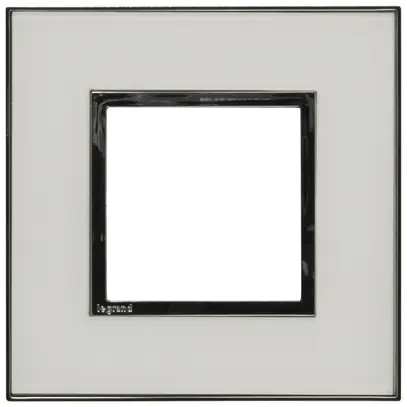 Telaio di copertura ATO 1×1 modulo vetro bianco 