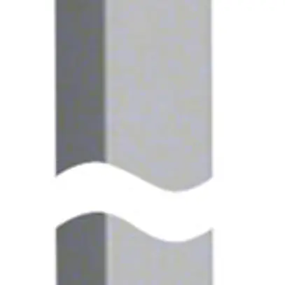 Colonne connexion plafond tehalit DA200 1× fixation à pince h=2.8m Al anod. 
