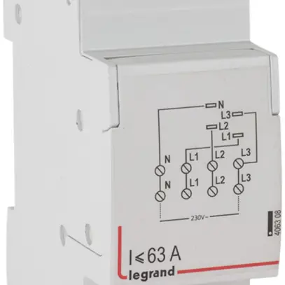 Alimentation Legrand TDG 2×4L 63A 