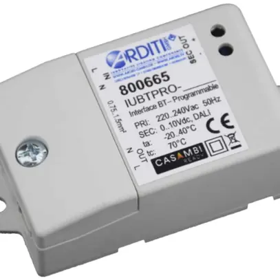 Commande de luminaires Elektrogros Casambi IUBTPRO, 75×38×22mm 