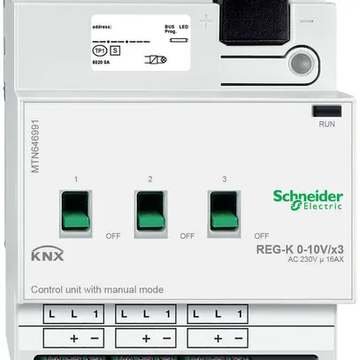 Unita di comando AMD KNX Schneider Electric 0…10V, MTN646991 
