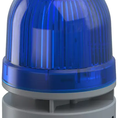 Lampe flash et permanente WERMA Mini TwinLIGHT Combi, 12VAC/DC, bleu 