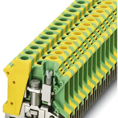 Borne de passage 0.2…10mm² vert/jaune, USLKG 6 N 